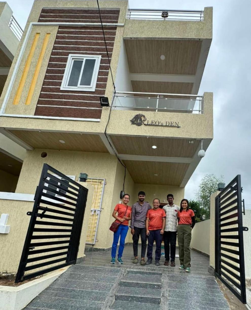 Leo'S Den 9 Guests Ac 3Bhk 9 Mins To Rgia Villa Shamshabad Exteriör bild